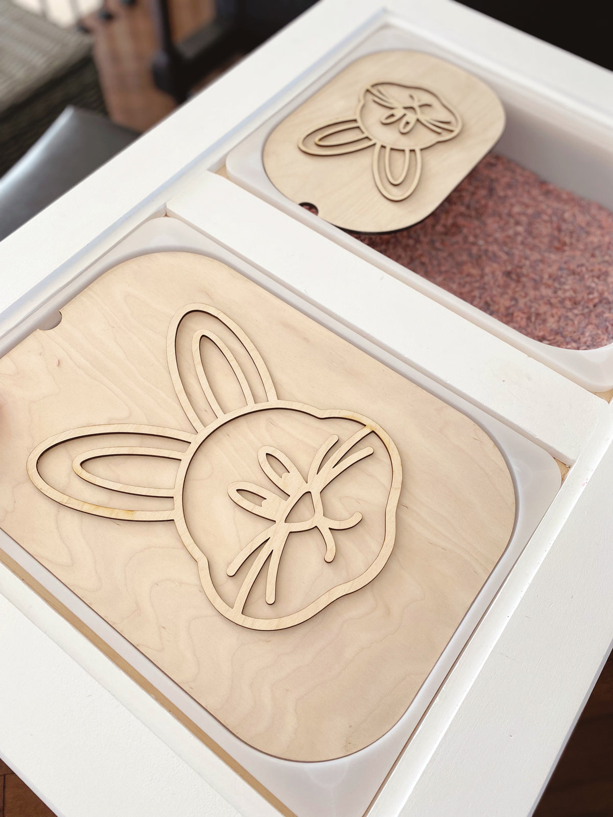 Fillable TROFAST Lid Insert Easter Bunny Edition