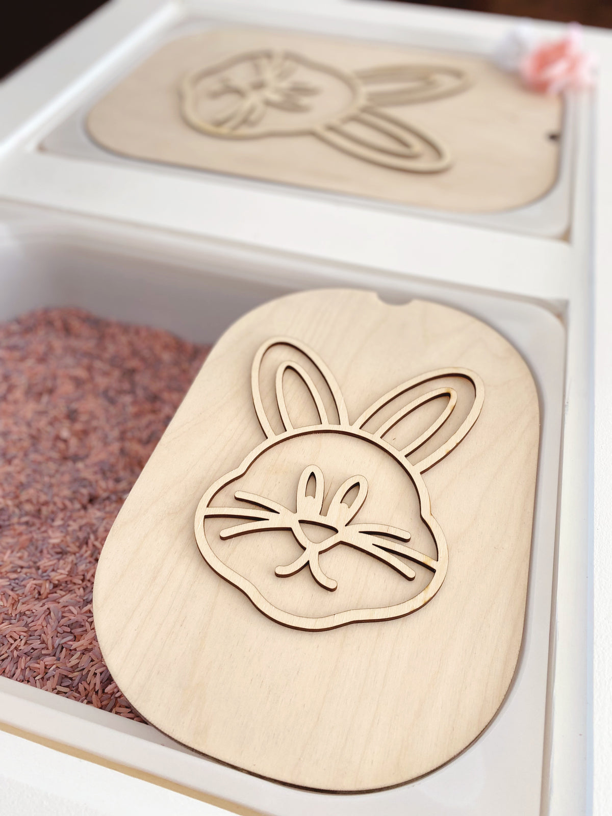 Fillable TROFAST Lid Insert Easter Bunny Edition