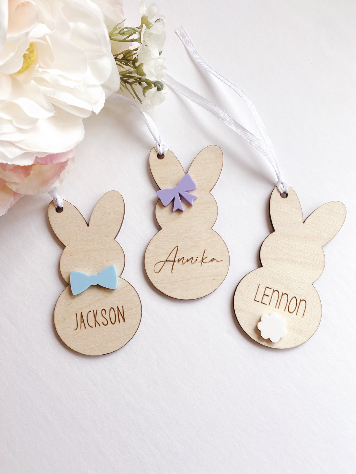 Easter Bunny Basket Tag