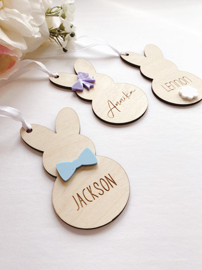 Easter Bunny Basket Tag