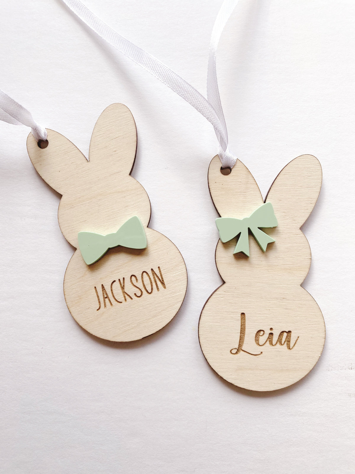 Easter Bunny Basket Tag