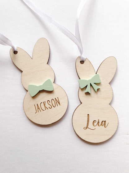 Easter Bunny Basket Tag