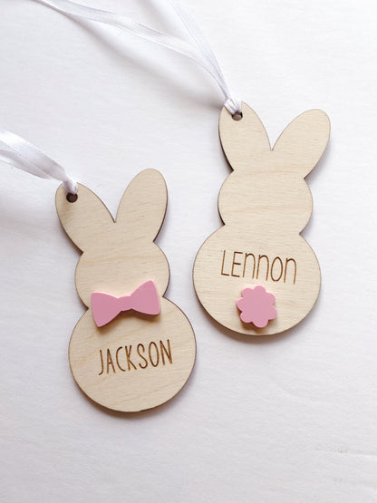 Easter Bunny Basket Tag
