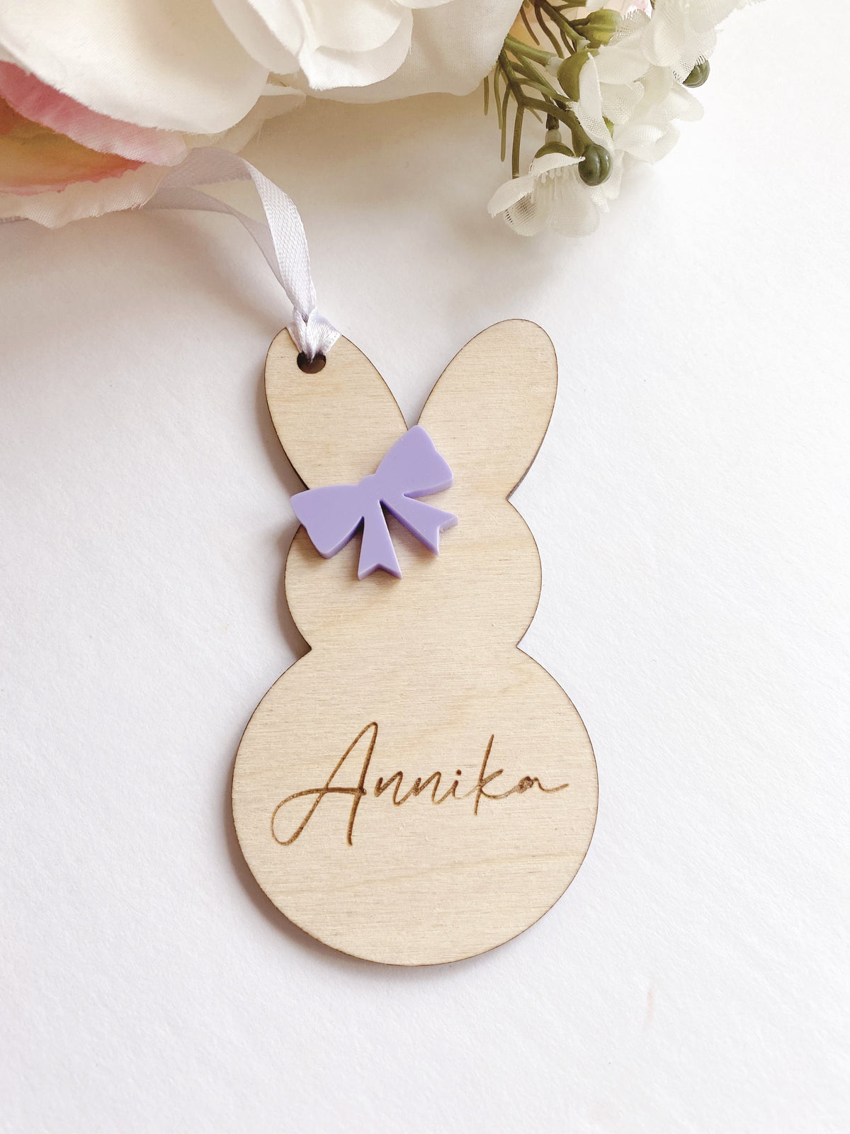 Easter Bunny Basket Tag