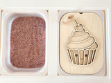 Fillable TROFAST Lid Cupcake Edition | FLISAT Insert