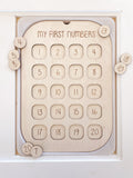 My First Numbers Trofast Insert | Flisat Insert