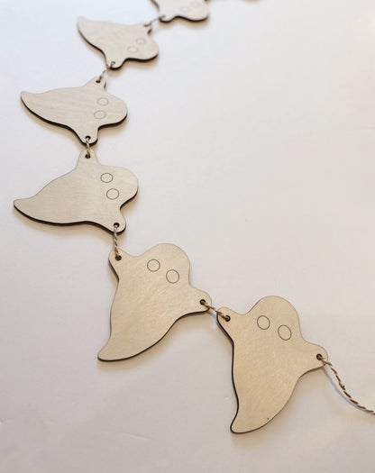 Ghost Wood Garland