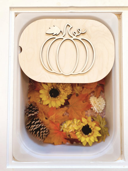 Fillable TROFAST Insert Pumpkin Edition | FLISAT Insert