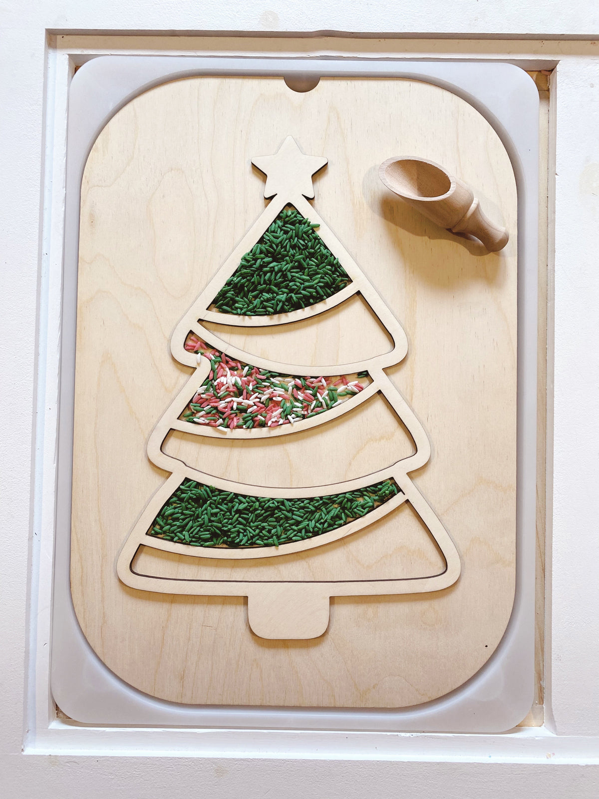 Fillable Christmas Tree TROFAST Lid Insert