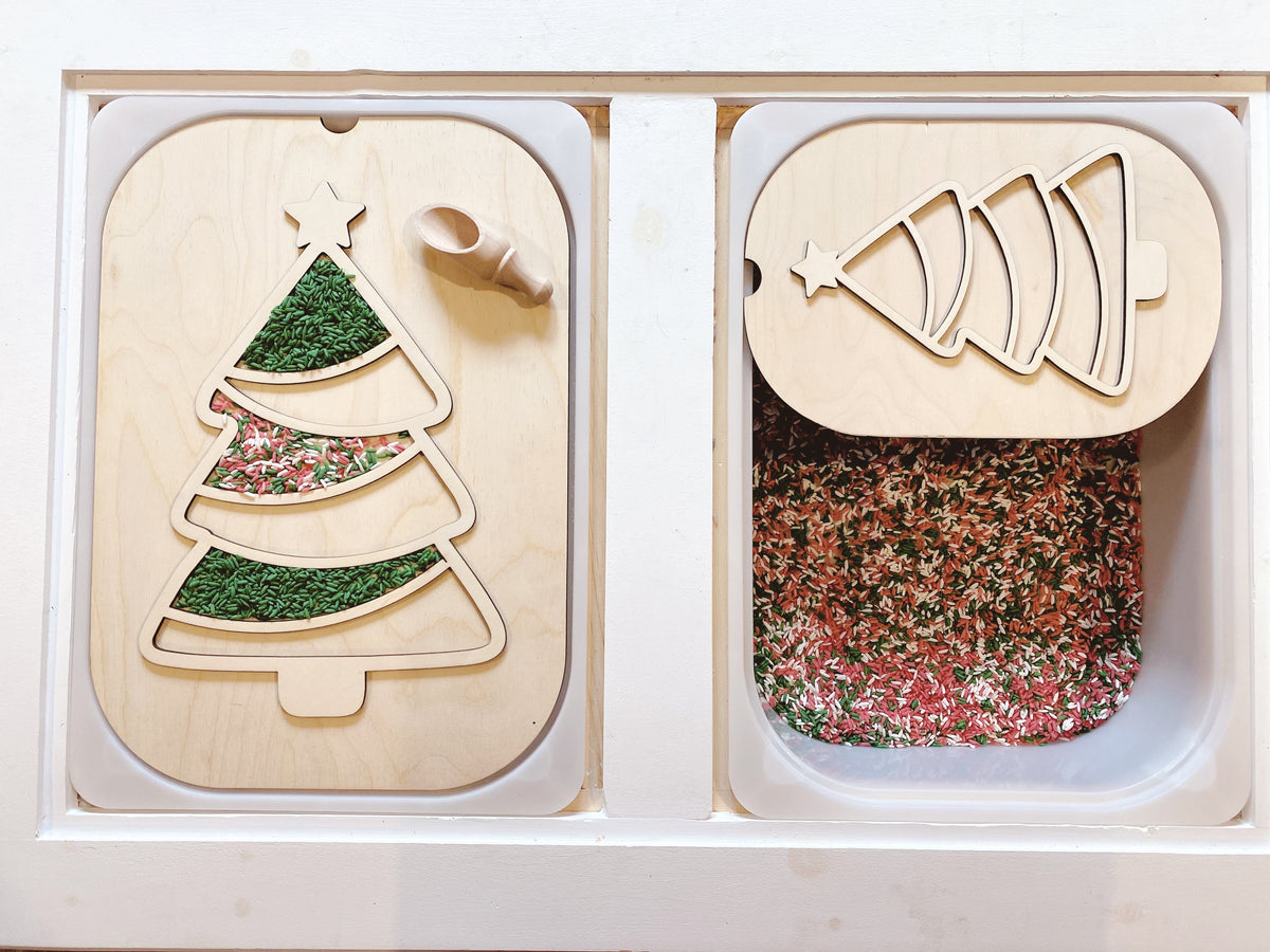 Fillable Christmas Tree TROFAST Lid Insert