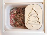 Fillable Christmas Tree TROFAST Lid Insert