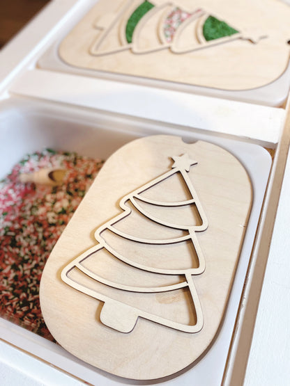 Fillable Christmas Tree TROFAST Lid Insert