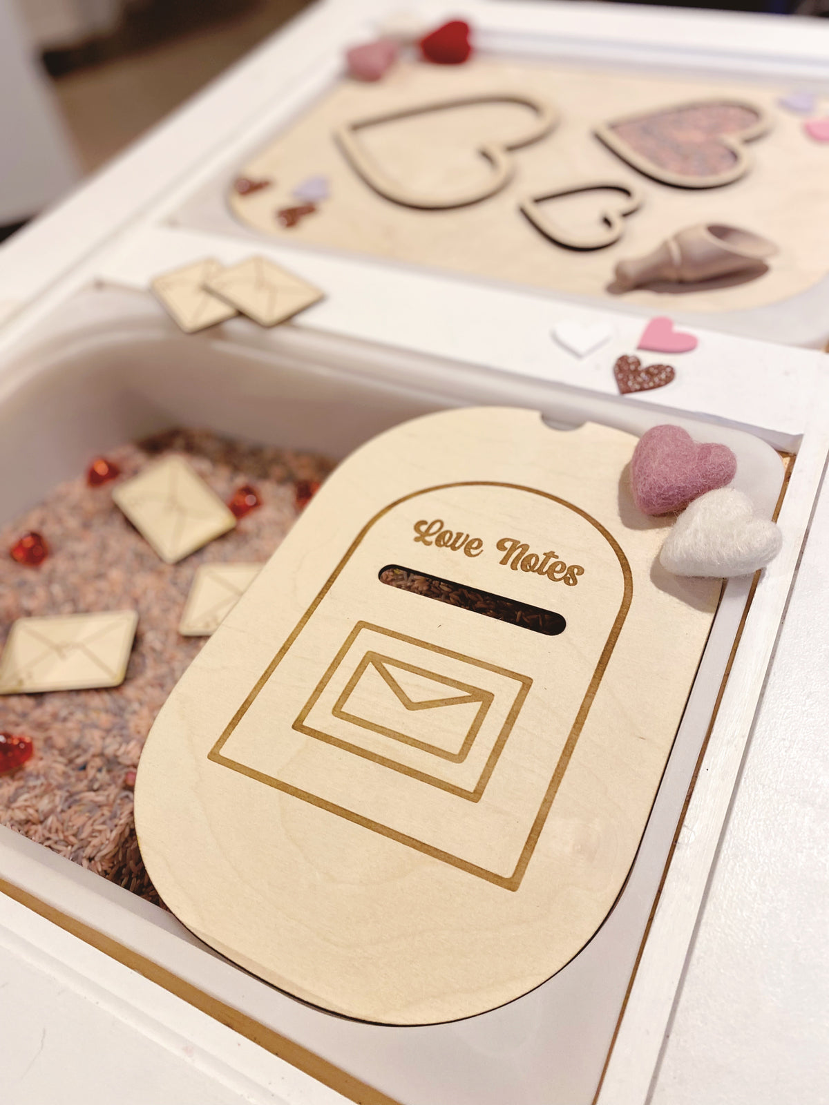 TROFAST Love Note Lid Insert
