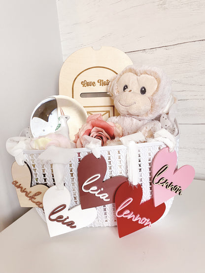 Heart Name Tag