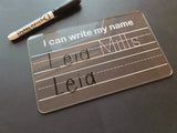 Learn to Write your Name