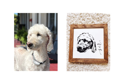 Custom Engraved Pet Portraits