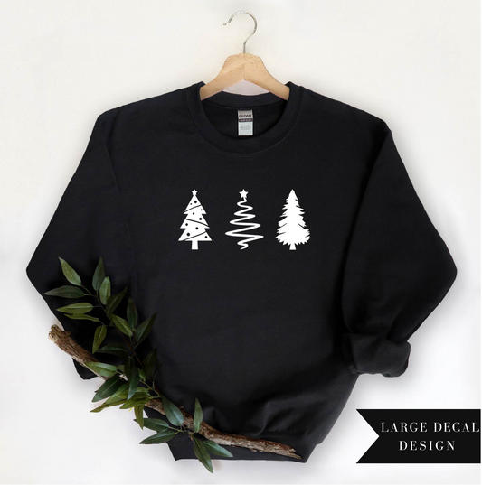 Christmas Tree Crewneck Sweater