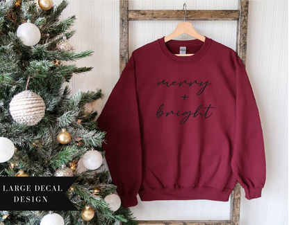 Merry & Bright Crewneck Sweater