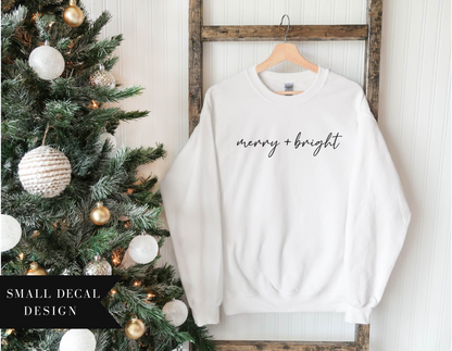 Merry & Bright Crewneck Sweater