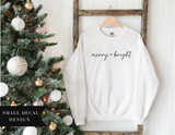 Merry & Bright Crewneck Sweater