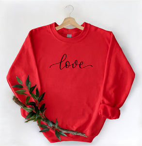 Script Love Sweater