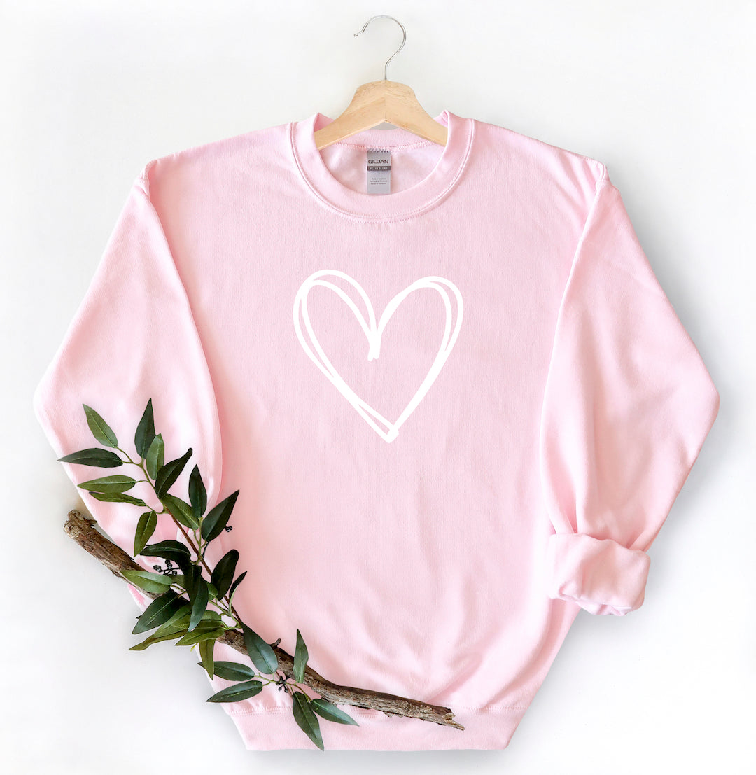 Simple Heart Sweater