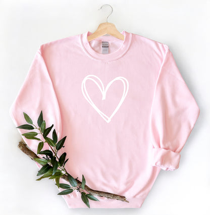 Simple Heart Sweater
